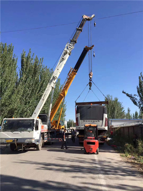 播州区港口集装箱搬运案例